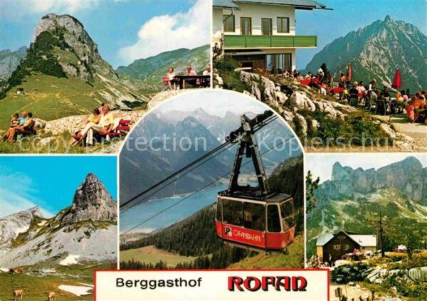 Reutte Tirol Berggasthof Rofan Seilbahn