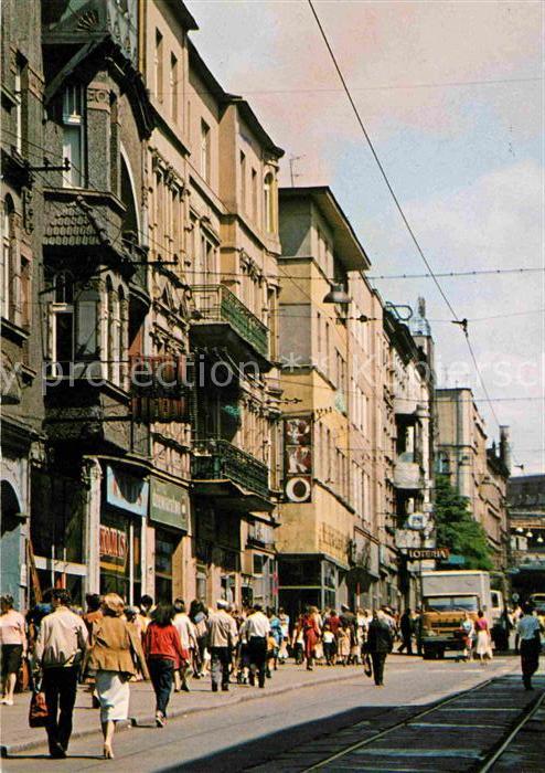 Chorzow Koenigshuette Oberschlesien Strassenpartie