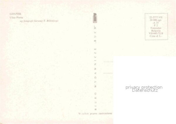 Gdansk Ulica Piwna – Bild 2