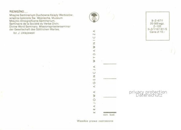 Pieniezno Missionspriesteseminar – Bild 2