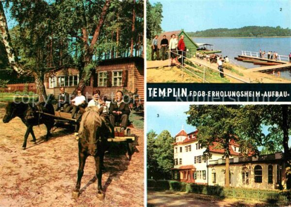 Templin Erholungsheim Aufbau