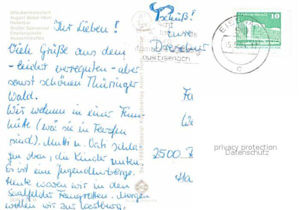 Friedrichsroda Erholungsheim August Bebel – Bild 2