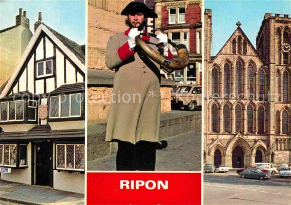 Ripon Minster Hornbläser Kirche