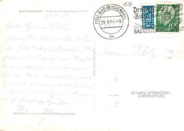 Bad Reichenhall Kurhaus mit Untersberg – Bild 2