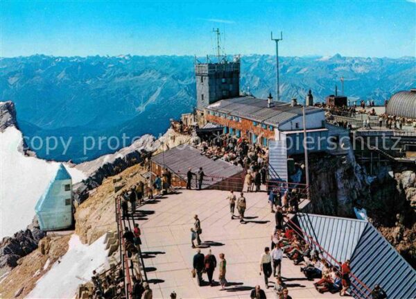 Zugspitze mit Münchner Haus