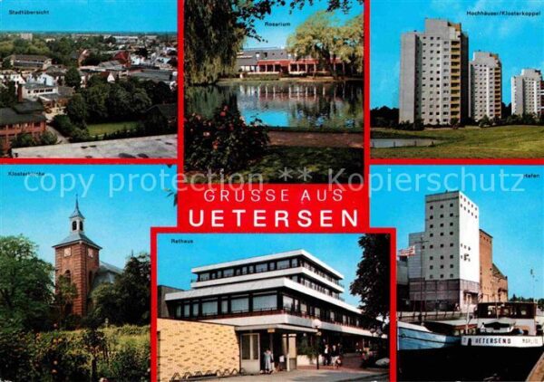 Uetersen Hochhäuser Klosterkoppel Hafen Klosterk