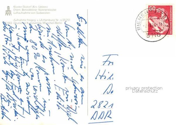 Ebstorf Fliegeraufnahme Kloster – Bild 2