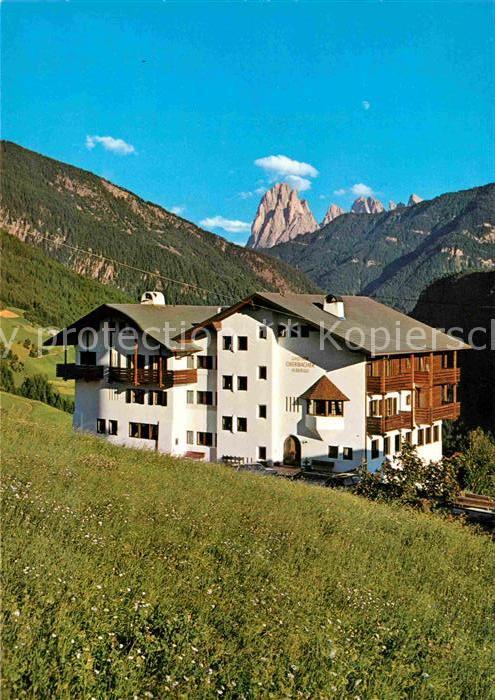 St Peter Groedental Gasthof Albergo Überbacher