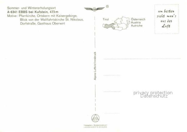 Ebbs Ortskern Kaisergebirge Wallfahrtskirche – Bild 2