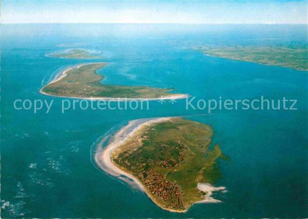 Baltrum Nordseebad Fliegeraufnahme Insel Dornröschen der N