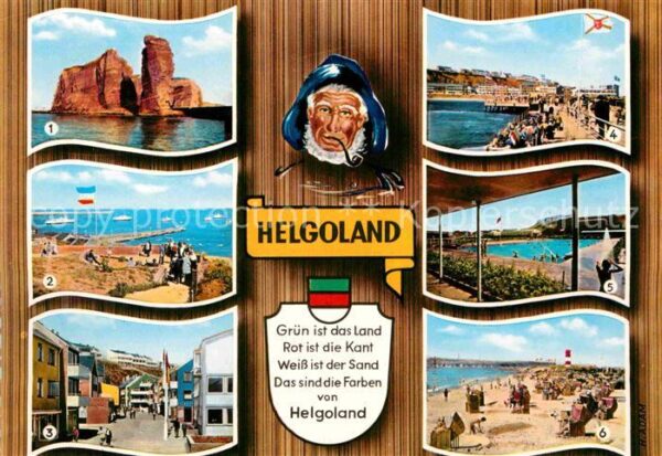 Helgoland Seebrücke Felsen Strand
