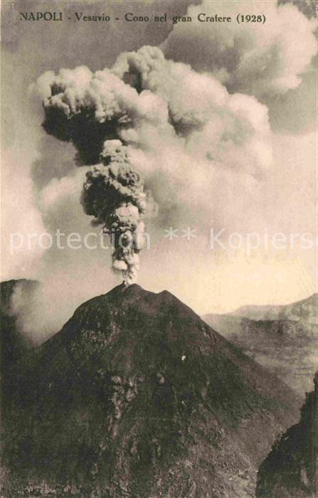 Vulkane Geysire Vulcans Geysers Napoli Vesuvio Cratere