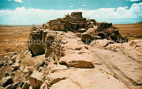 Indianer Native American Walpi Ancient Hopi Indian Village First
