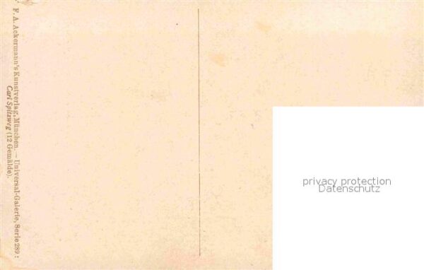 Spitzweg Carl Ein Besuch Verlag F.A. Ackermann Nr. 85 – Bild 2