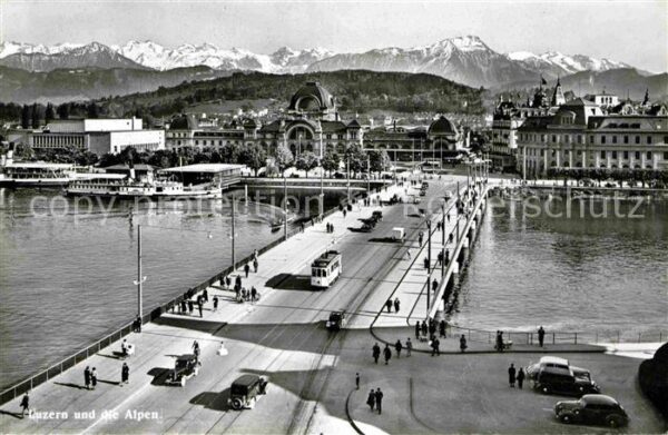 Strassenbahn Luzern Alpen