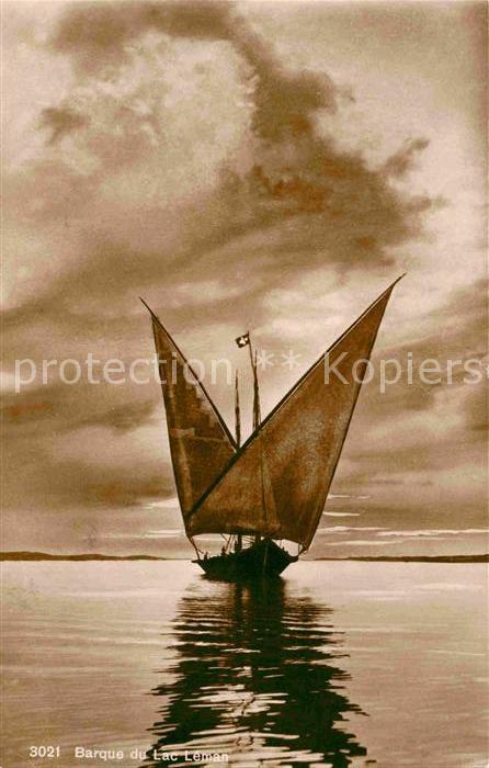 Segelboote Barque du Lac Leman
