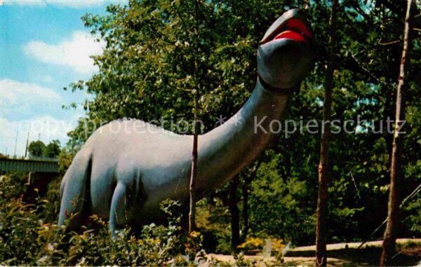 Dinosaurier Brontosaurus Enchanted Forest Wisconsin