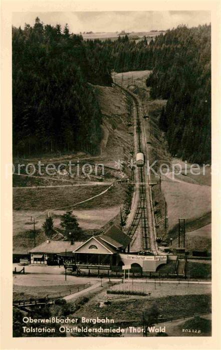 Bergbahn Oberweissbach Talstation Obstfelderschm