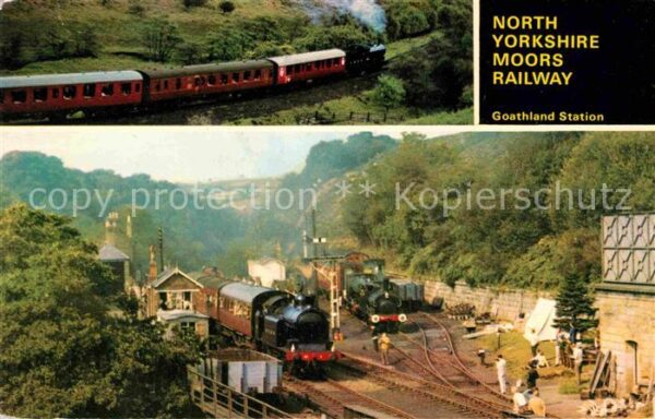 Lokomotive North Yorkshire Moors Railway Goathland