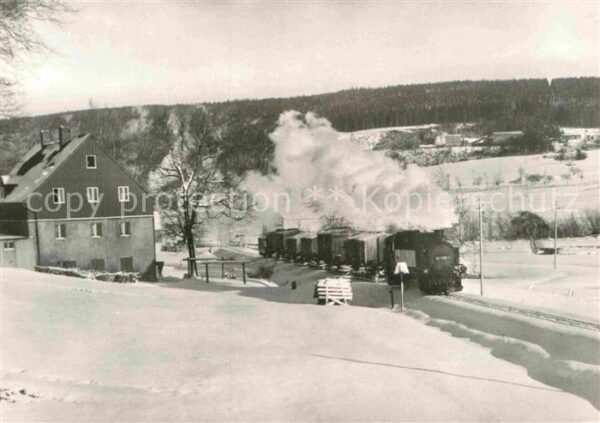 Lokomotive Schmalspurbahn Cranzahl-Oberwiesenthal