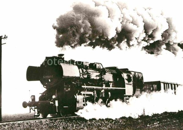 Lokomotive Dampflokomotive Baureihe 52.80 Richtung