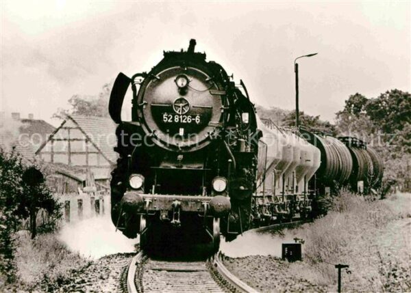 Lokomotive Dampflokomotive 528126-6 Golzow Branden
