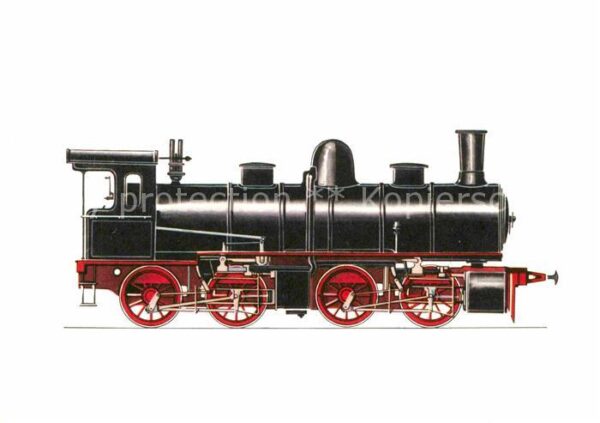 Lokomotive Güterzuglokomotive Badische Staatsbahn