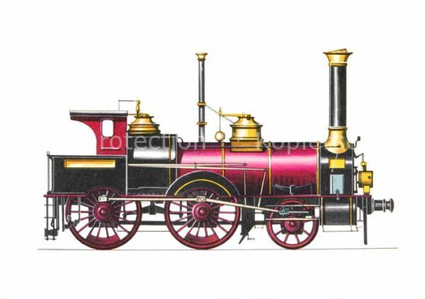 Lokomotive Gutenberg 1862/66 Taunusbahn