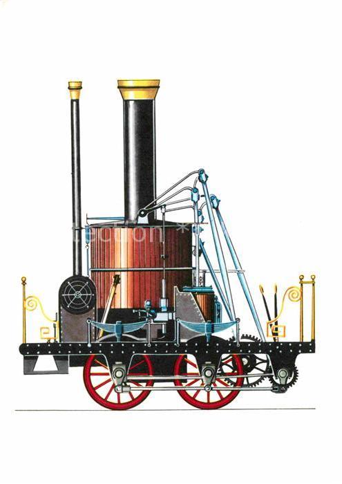 Lokomotive Baltimore-Ohio-Bahn 1835