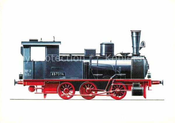 Lokomotive Güterzug-Tenderlokomotive Baureihe 89