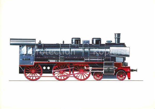Lokomotive Personenzug-Lokomotive Baureihe 38