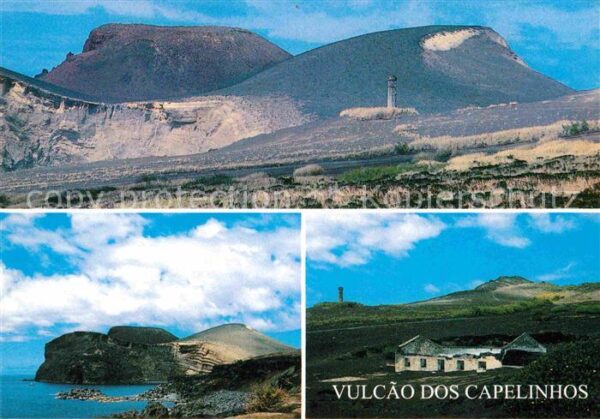Vulkane Geysire Vulcans Geysers Vulcao dos Capelinhos Faial-Acores