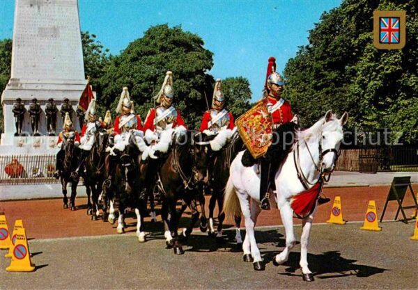 Leibgarde Wache Life Guards Parade London