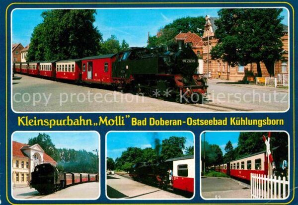 Lokomotive Kleinspurbahn Molli Bad Doberan