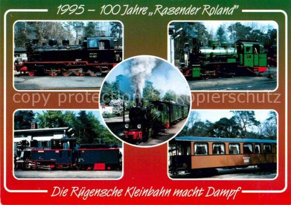Lokomotive 100 Jahre Rasender Roland