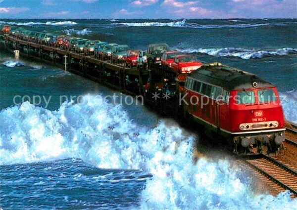 Eisenbahn Autozug Sylt