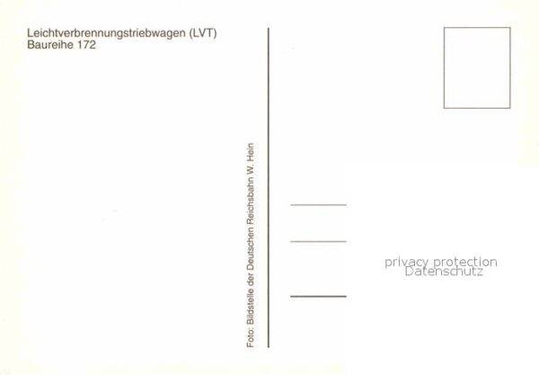 Eisenbahn Leichtverbrennungstriebwagen LVT Baurei – Bild 2