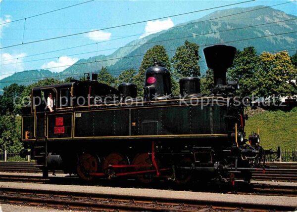 Lokomotive Nassdampf-Verbund-Tenderlokomotive kkSt