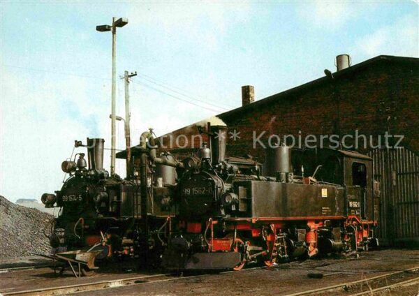 Lokomotive  991562 und 991574 Schmalspurbahn Loksc