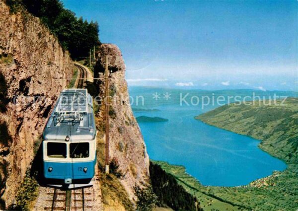 Zahnradbahn Arth-Rigi-Bahn Kräbelwand Arth Zugersee