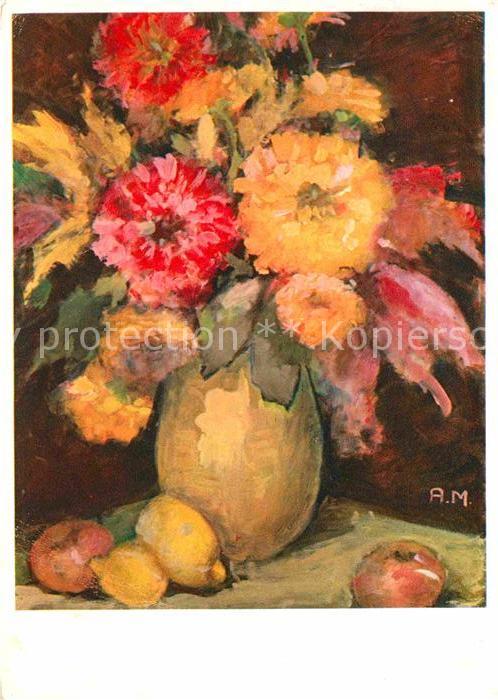 Kuenstlerkarte Angela Mondini Herbststrauss