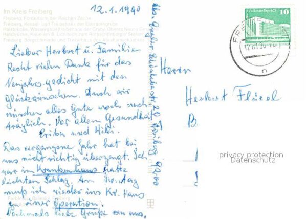 Bergbau Mining Denkmal Förderturm Reiche Zeche Freiber – Bild 2
