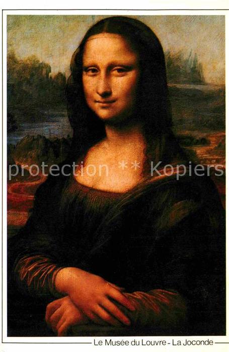 Leonardo Da Vinci La Joconde Musee du Louvre Paris