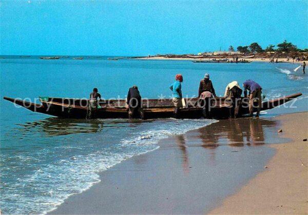 Fischerei Fishing return Africa