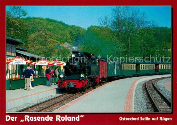 Lokomotive Rasender Roland Sellin Rügen