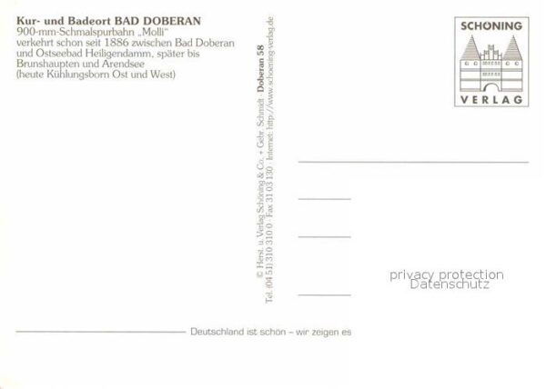 Lokomotive Kleinspurbahn Molli Bad Doberan – Bild 2