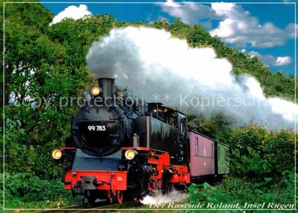 Lokomotive 99783 Rasender Roland Insel Rügen