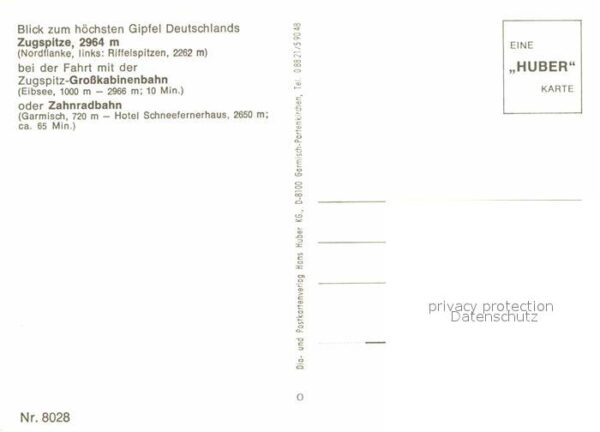 Zahnradbahn Seilbahn Zugspitze Riffelspitzen – Bild 2