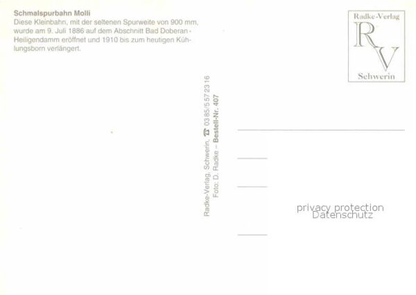 Lokomotive 099901-1 Schmalspurbahn Molli – Bild 2