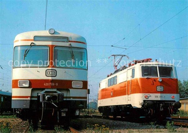 Lokomotive S-Bahn-Lokomotive 111 111-1 Triebwagen